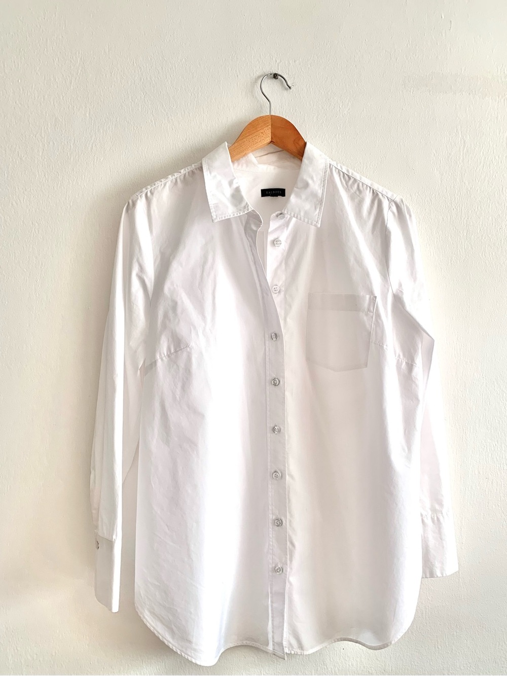 Talbots Classic White Women's Button-Down Shirt